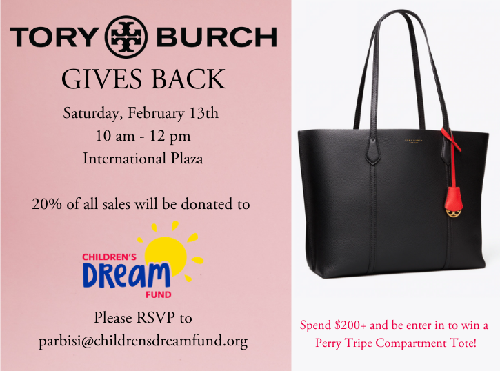 Tory Burch Gives Back | The Children's Dream Fund