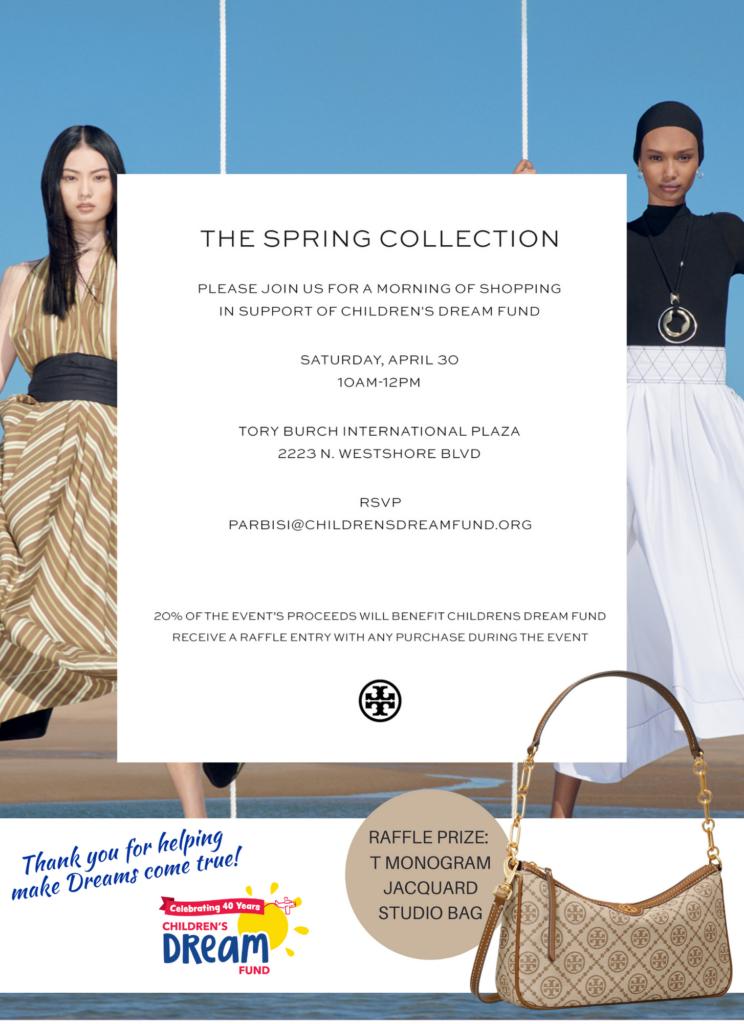 Tory Burch Gives Back | The Children's Dream Fund