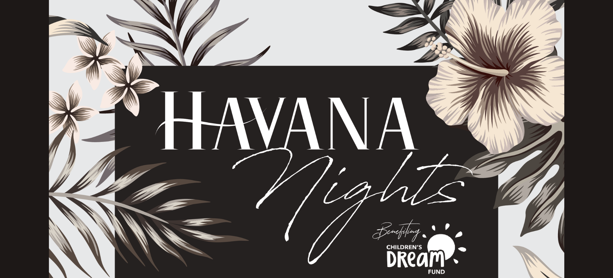 havana nights web event banner